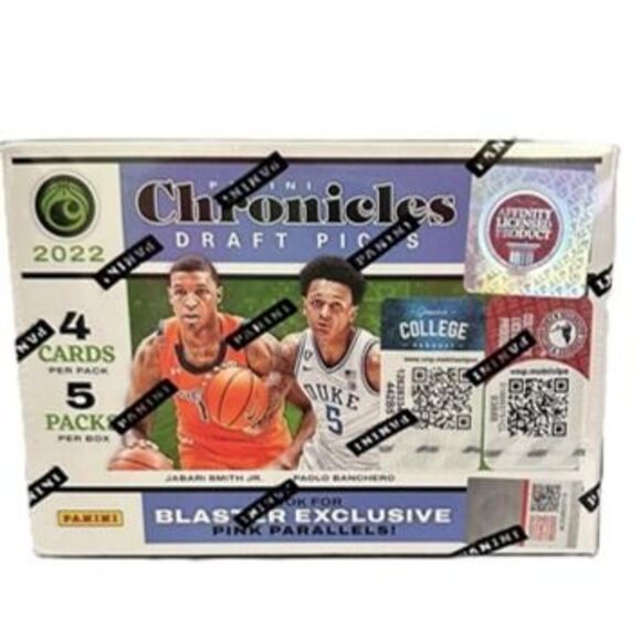 2022 Panini Chronicles Draft Picks Basketball Blaster Box - Picture 2 of 3